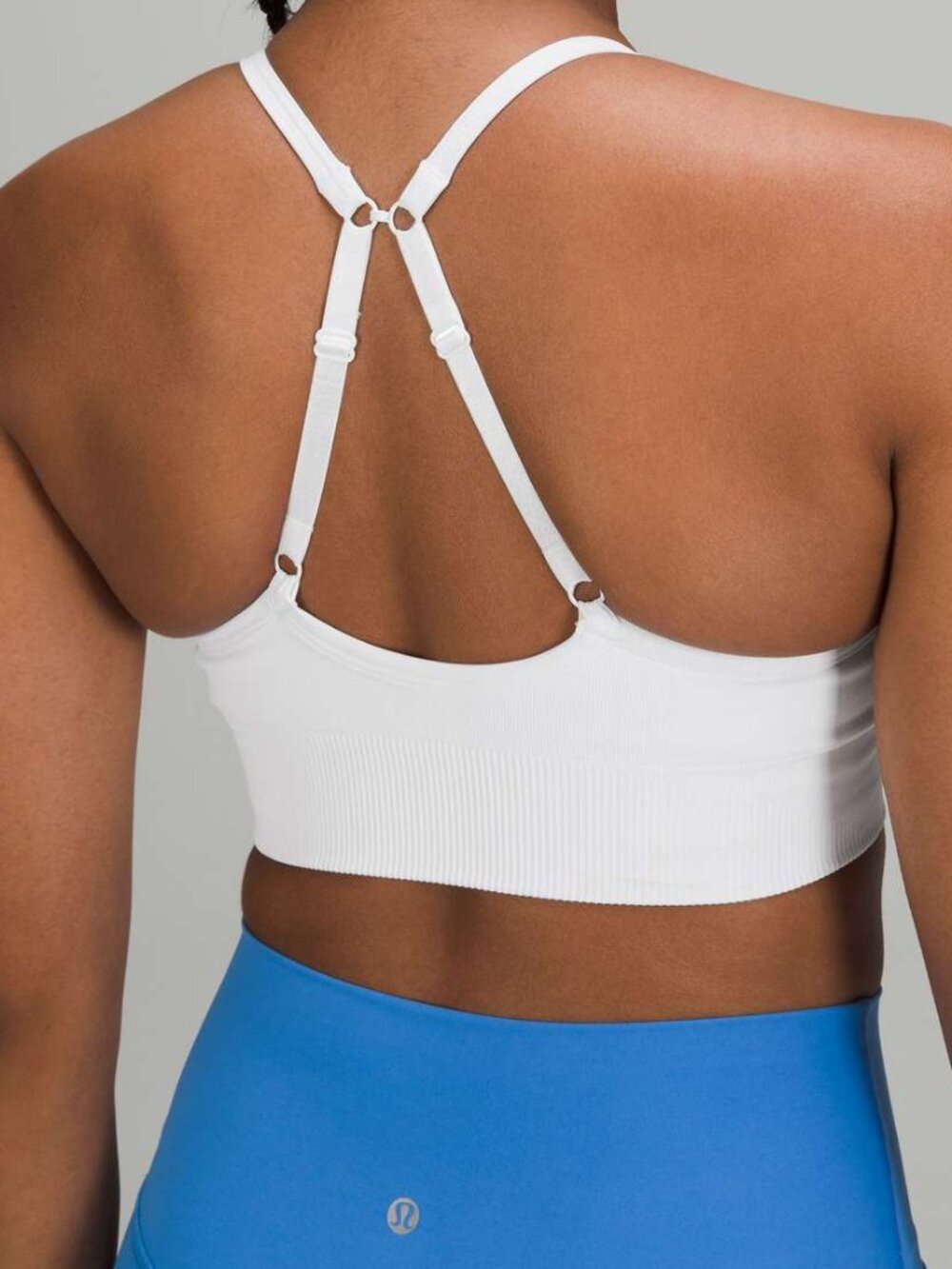 Lululemon Ebb to Street Bra *Light Support, C/D Cup White SIZE 8